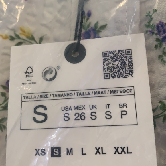 Zara New Printed full sleeve Shirt - Picture 4 of 4